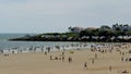 Fishing nets called Ã¢â¬ÅcarreletÃ¢â¬Â by the beach of Pontaillac in Royan